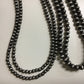 Silver bead necklace Crooked Fence NKZ190825-03