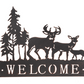 Home Decor Welcome Deer Sign CG174862