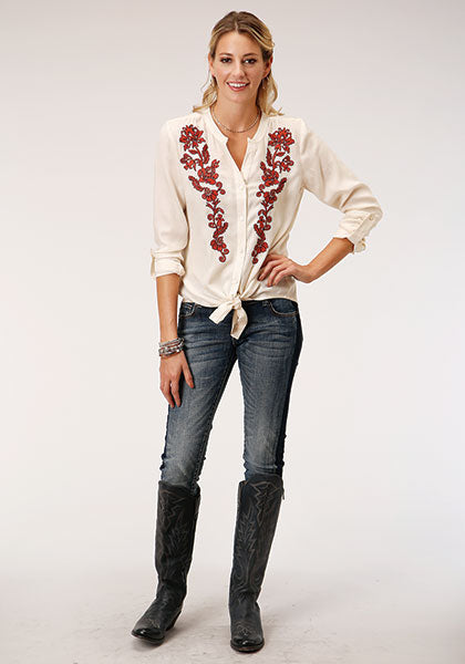 Shirts Women’s Roper Embroidered Floral 03-050-0565-7069