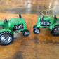 Giftware Christmas GREEN TRACTOR. RESIN. 133310