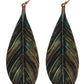 Jewelry Blazin Roxx Feather Earrings 30836