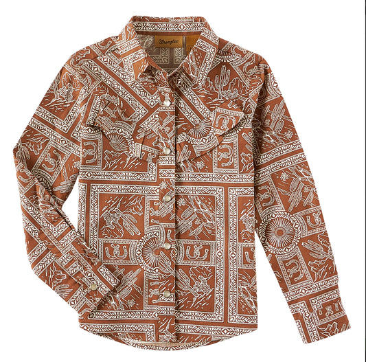 Shirts Girls  Wrangler 112321688
