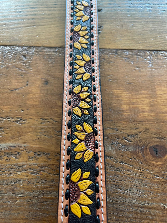 Purses Accessories American Darling Sunflower Purse Strap ADSTF101BKBU