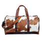 Purses American Darling Tan Hide on Duffle Bag ADBGS174TAW
