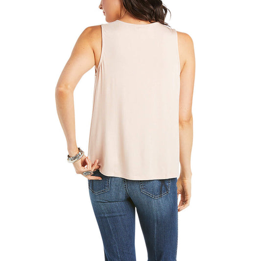 Shirts Women’s Blush Ariat Shimmering Feather Top 10034854