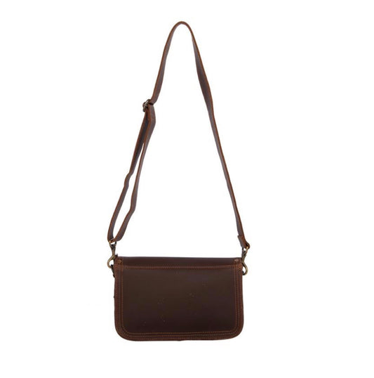 Purse genuine leather BASKET WEAVE CROSSBODY  STS36326 sTs Ranchwear