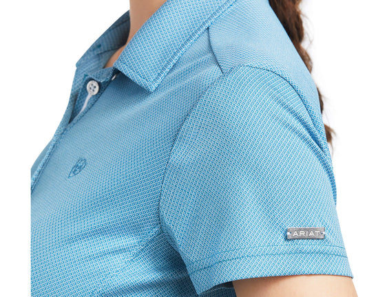 Shirts Women’s Ariat Polo Saxony Blue 10039323