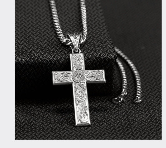 Jewelry Twister 32106 Men’s Cross Necklace