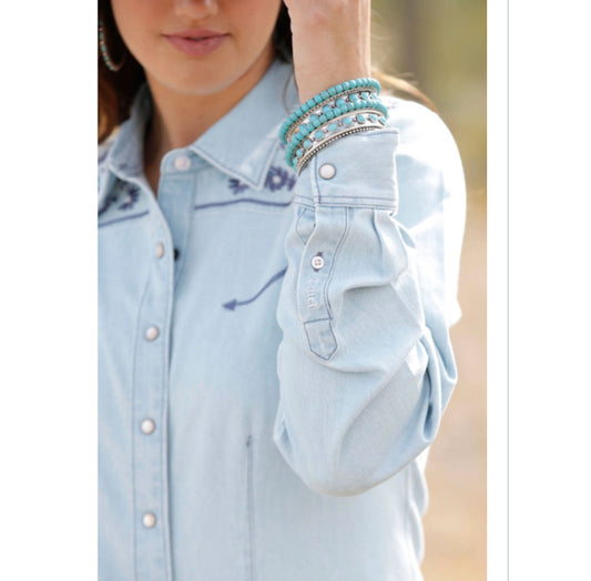 Shirts Women’s Cruel Chambray Top CTW7278001