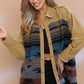 Outerwear Women’s Vintage Aztec Print Coat