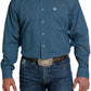 Shirts Men’s Cinch Long Sleeve Blue Burst Pattern MTW1105251
