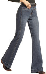 Women’s Jeans Rock and Roll Side Panel Mid Rise RRWD5MRZQS