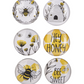 Bee Magnet set home decor CB175341