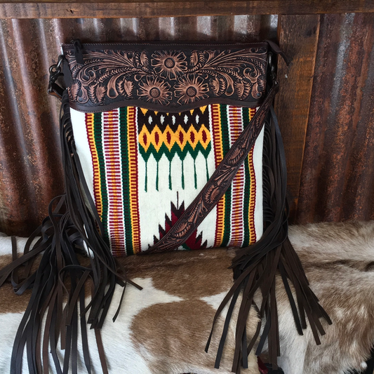 Purses American Darling Saddle Blanket Cross Body ADBGZ273