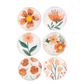 Orange flower Magnet set home decor CB178088