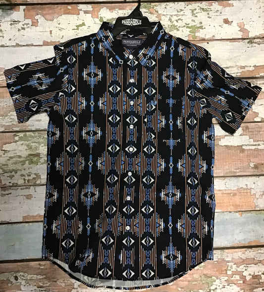 Shirt Men’s Panhandle Aztec Button Down PPMS1DR0VU