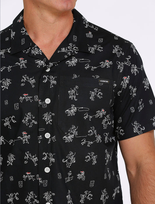 Shirts Men’s Cinch Camp Shirt MTW1401012