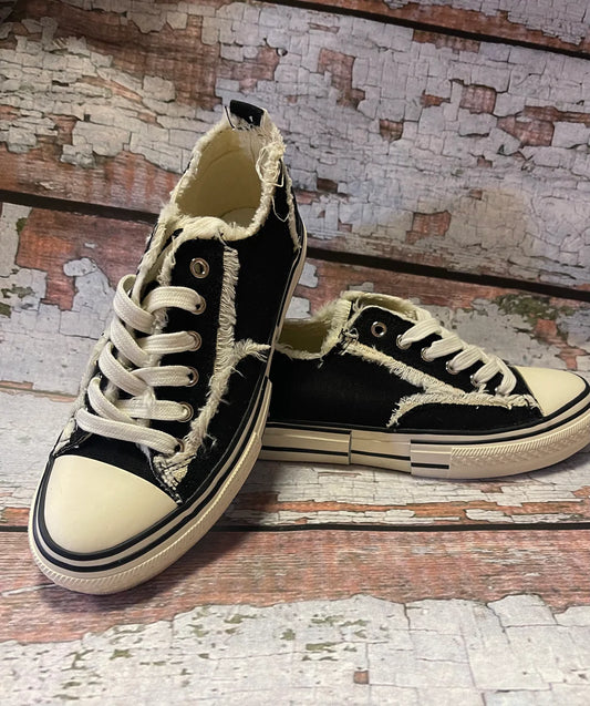Shoes Women’s Dako Black Tennis Shoe VGSP0155-001 Exchange only. No refunds on sale items