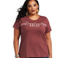 Shirts Women’s Ariat Real Bucking Bronco Tee 10040623 sale. No refunds on clearance items.