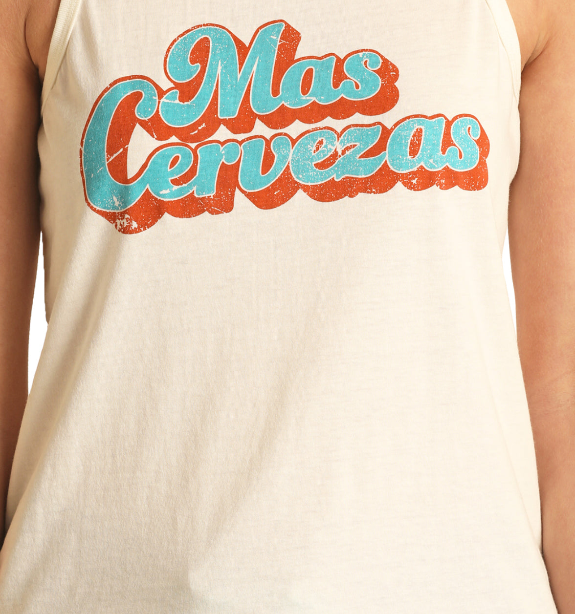 Women’s Shirts Cream Tank 49_3042