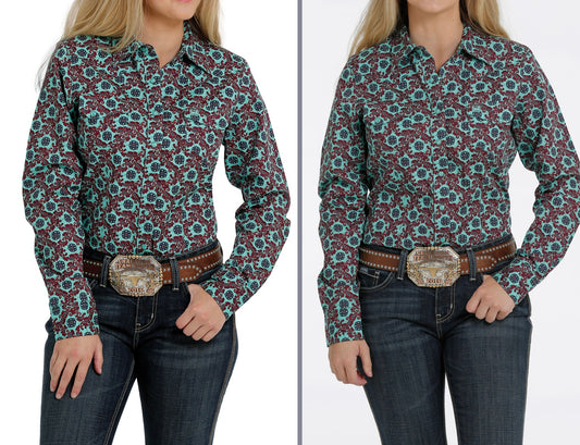 Shirts Women’s Cinch Western Snap MSW9201028