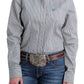 Shirts Women’s Cinch Striped Button Up MSW9164162