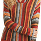 Outerwear Women’s L/S Stripe Knit Hoodie 48H1153 48H1196
