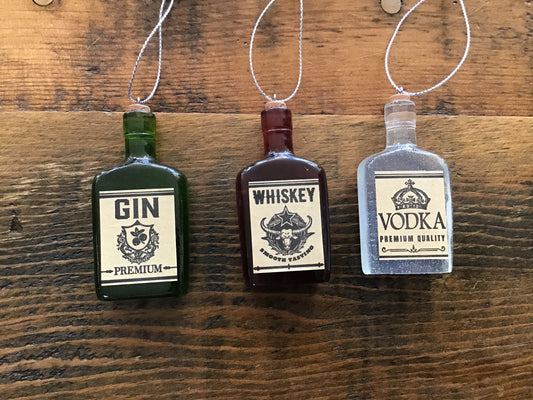 Christmas Ornament Whiskey Vodka & Gin bottle MX175863