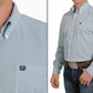 Shirts Men's Cinch Cream MTW1105305 FOUU-EE