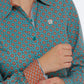 Shirts Women’s Cinch Long Sleeve Button Up MSW9165024