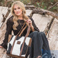 Purses STS Ranchwear 35871 Cowhide Heritage Tote