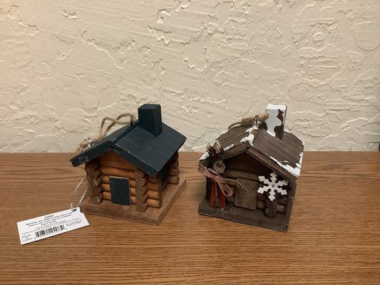 Giftware Cabin Ornaments MX181668