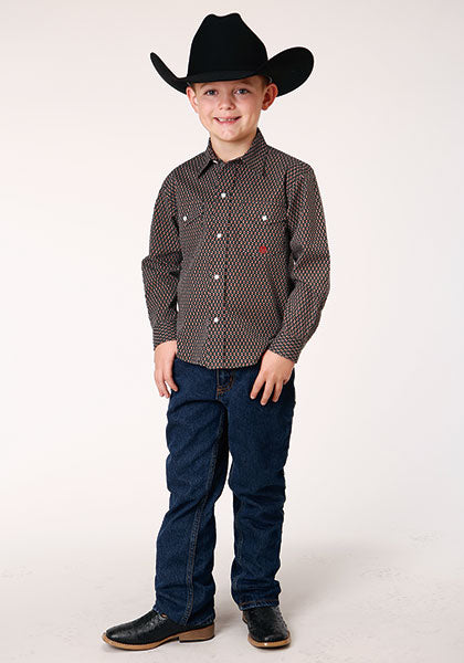 Shirts Boys Roper Geo pattern
