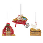Christmas Ornament Chicken Horse Pig Farm MX184192