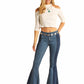 Women’s High Rise Bell Bottom Jeans RRWD7PRZU9