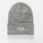 Hats Beanies Kimes Huxton EMB Beanie Light Grey