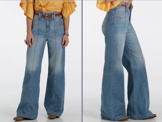 Jeans Women’s Cinch High Rise Wide Leg Trouser CB19154001