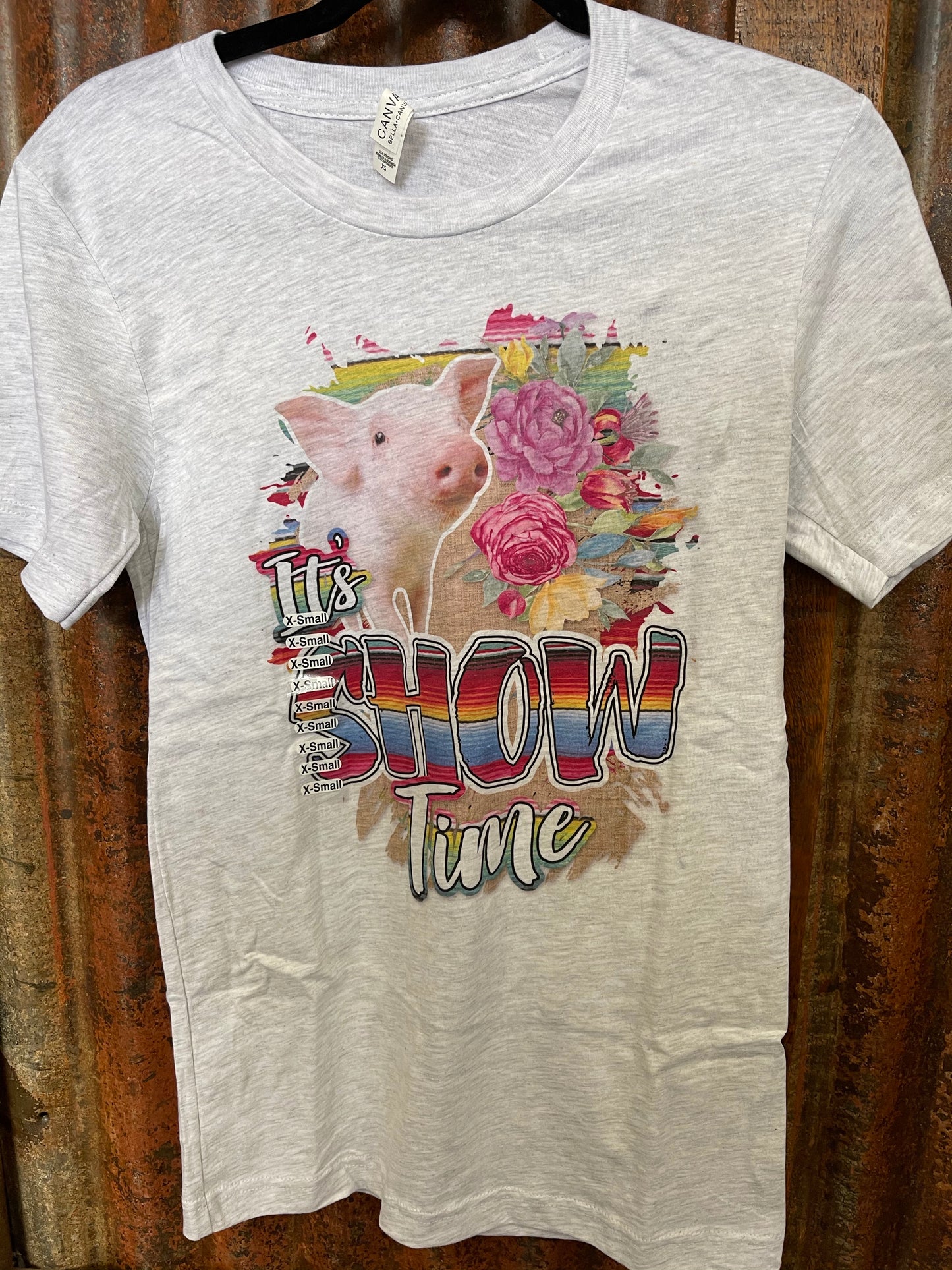 Shirts Women’s It’s Show Time Rose Pig