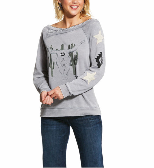 Outerwear Women’s 10030913 buffalo cactus grey sweat shirt