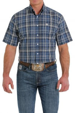 Shirts Men’s Cinch Plaid Short Sleeve  MTW1111419
