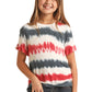 Tie Dye Print Tee Children’s RRGT21RZNO Kid’s Shirts