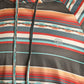 Outerwear Men’s Rock&Roll Denim Aztec Print Hoodie