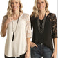 Shirts Women’s Panhandle Lace Sleeve Top WLWT21R0FH