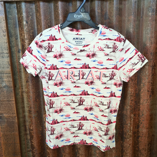 Shirts girl’s Ariat Yuma Print Tee 10039503