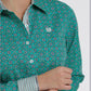 Shirts Women’s Cinch Long Sleeve Green MSW9165020