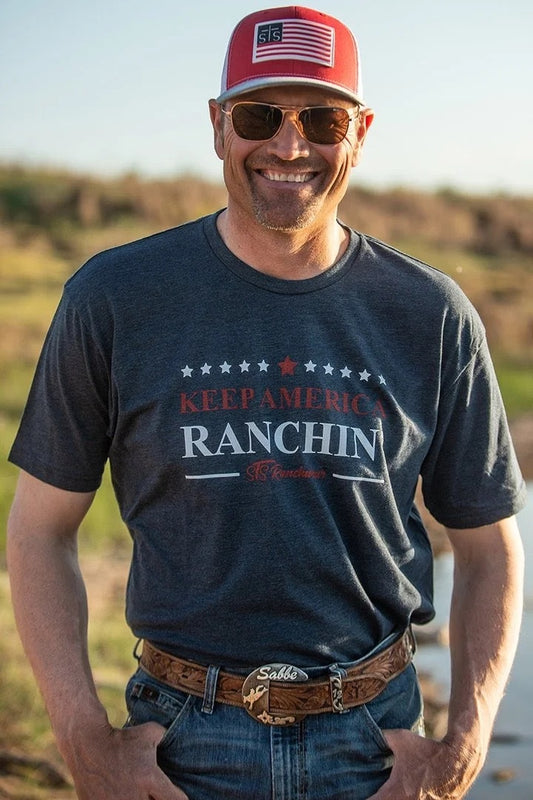 Shirt Men’s STS Keep America Ranchin’ Tee