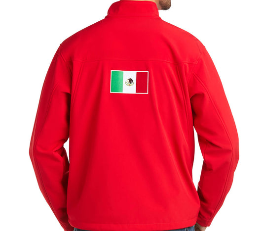 Outerwear Men’s Sale Ariat Team Mexico Softshell Jacket Red 10033525 LKUU-EE
