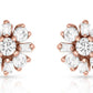 Jewelry Cluster Flower Earrings ER3874RG