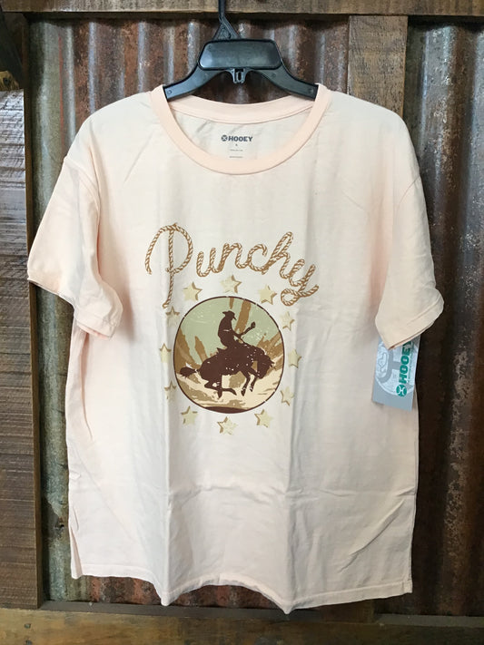Shirts Women’s Hooey Ladies Crew Neck Short Sleeve HT1640LTPK