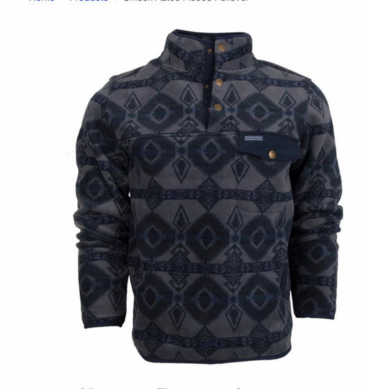 Outerwear Unisex STS Ranchwear STS 2566 Indigo Fleece Men’s Pullover